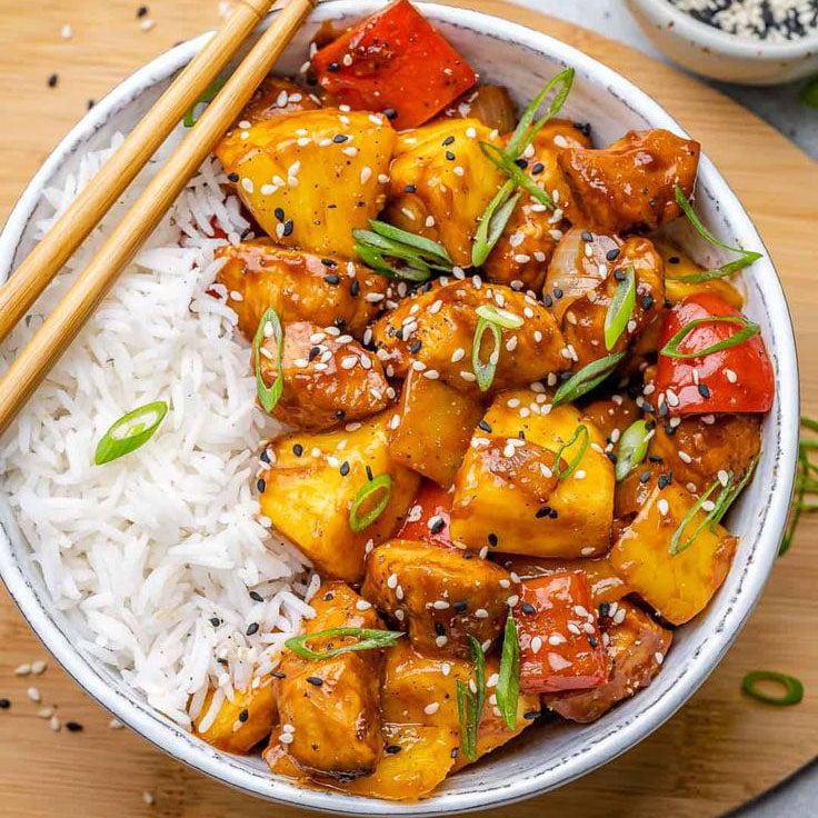 Sweet & Sour Chicken Bowl