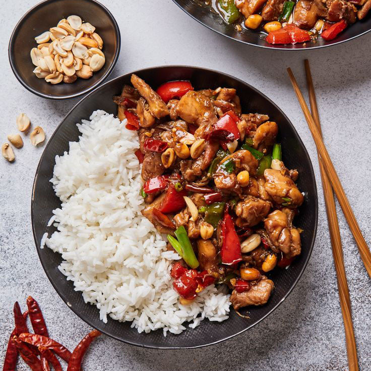 Kung Pao Chicken with Rice