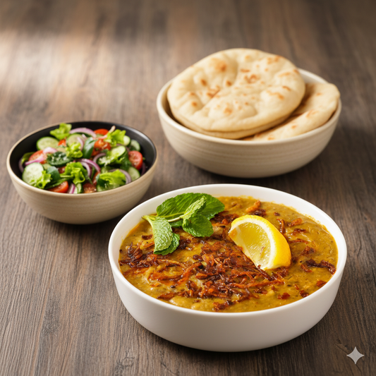 Chicken Haleem with 2 Chapati + Salad