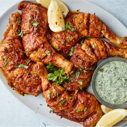 Crispy Golden Full Chicken Fried Roast