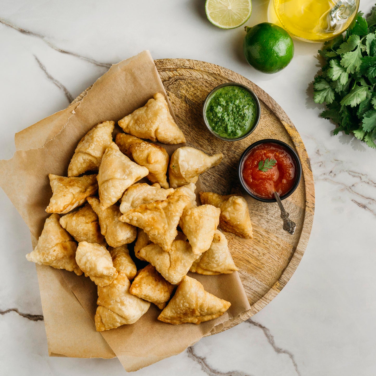 One Bite Samosa (24 Pieces) -Frozen