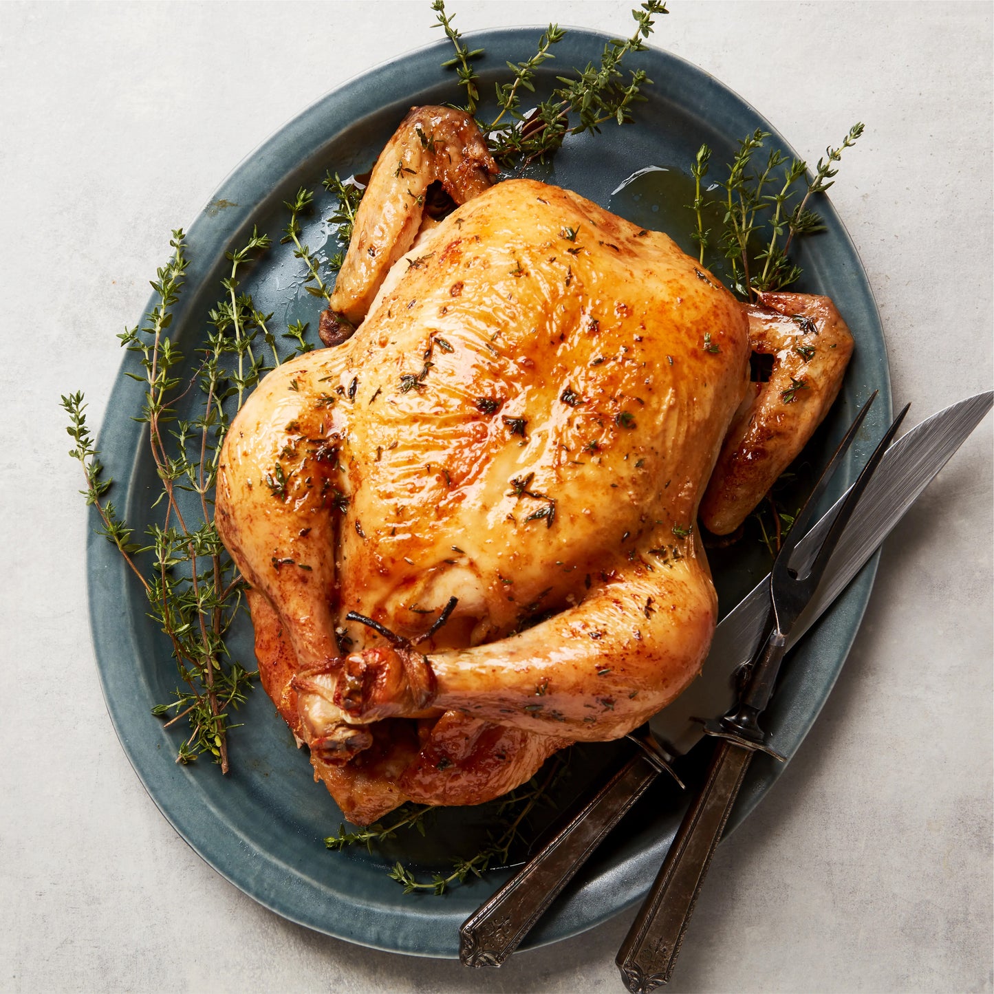 Herb-Infused Steam Roasted Chicken