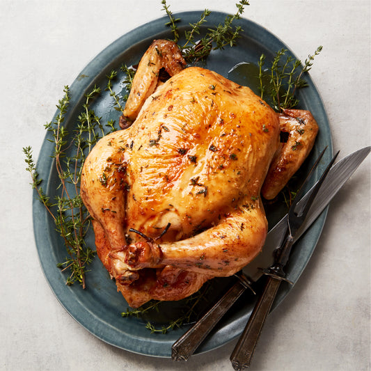 Herb-Infused Steam Roasted Chicken